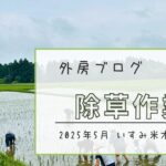 【いすみ米オーナー制度】田んぼの除草作業にいってきました【ソトボンヌ】 -リアル多拠点日記