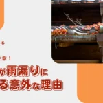 秋の別荘は要注意！落ち葉が雨漏りにつながる意外な理由